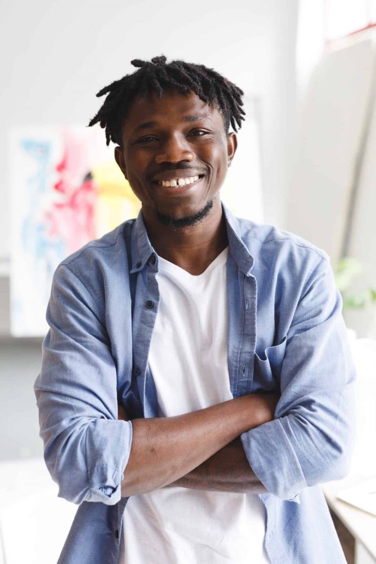 smiling